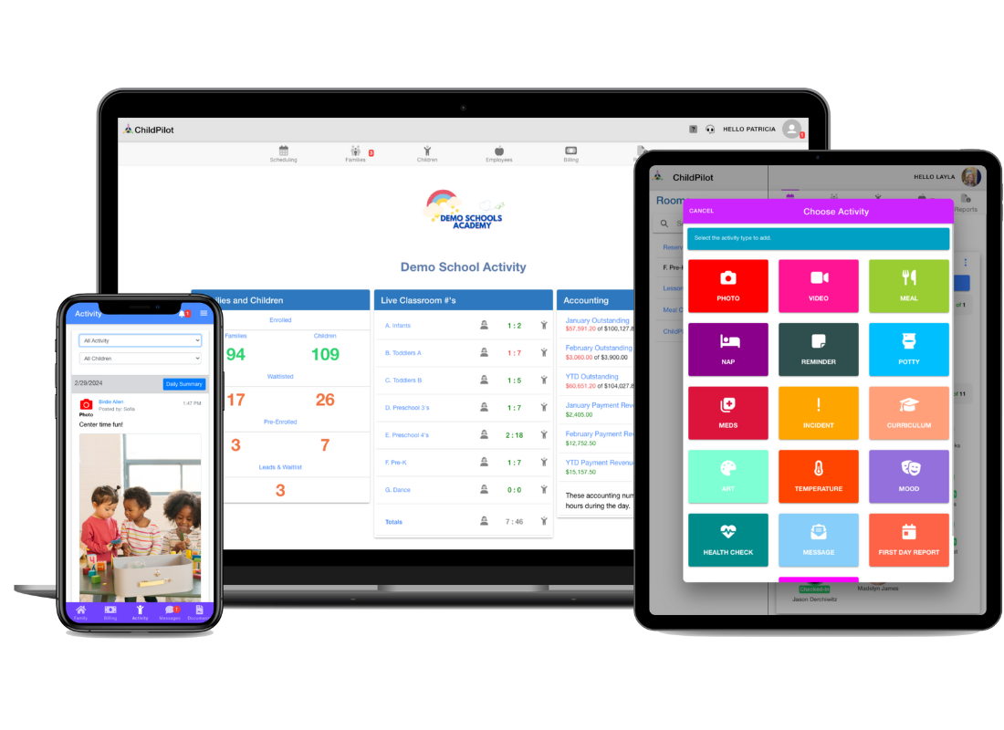 childcare management software